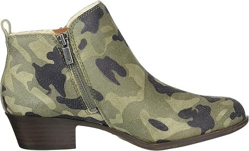 Sun Stone Womens 6 M Camo Faux Leather Zip Up Yuni Ankle Booties NIB ZX0 - Picture 7 of 8