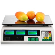 Neu Geeicht Ladenwaage Marktwaage Spargelwaage Waage Waagen Kontrollwaage 40 KG