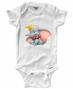 dumbo baby onesie