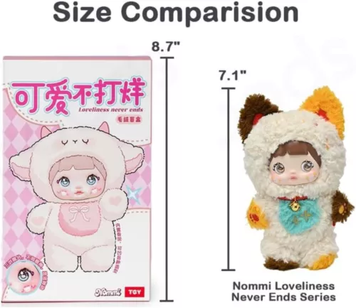 2024 Nommi Loveliness Never Ends Series Blind Box Figure Plush Toy Random 1 Pc - Picture 2 of 9