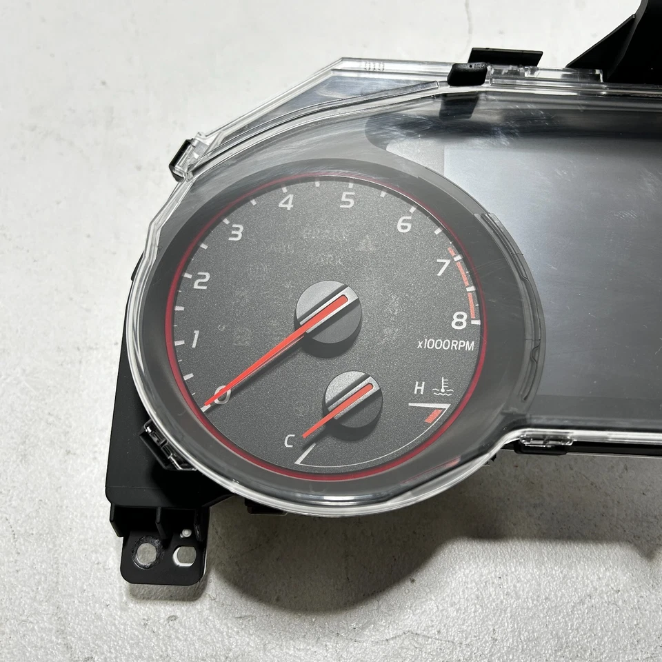 Cuadro de cabeza Speedo velocímetro Toyota Camry XSE 2021 = 60 k millas = OEM Foto 3 de 4