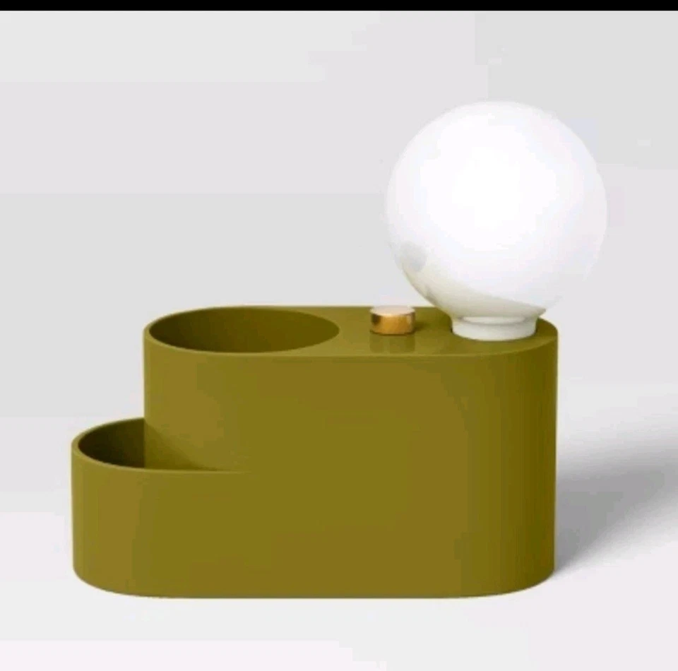 Organizador de escritorio Globe Touch Light verde - Room Essentials Foto 2 de 2