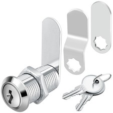 Cabinet Cam Locks 1-1/8 Inch - Zzbety Mailbox Locks Keyed Alike for Secure Fi...