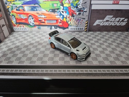 HOT WHEELS PREMIUM '16 SUBARU IMPREZA WRX STI BOULEVARD CAR CULTURE REAL RIDERS