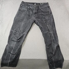Kuhl Rydr Pants Mens 34x29 Gray Cotton Spandex Rugged Jeans Outdoor Hiking