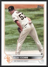 2022 Topps Alex Cobb San Francisco Giants #359