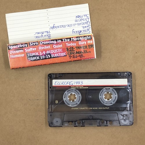 THE SMASHING PUMPKINS Cassette Tape 90s Grunge ACOUSTIC / ELECTRIC 1993 - Picture 4 of 7