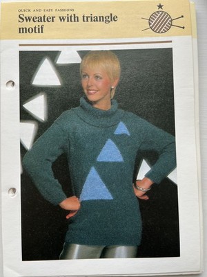 Original Strickanleitung - Damen Pullover Pulli Pulli  