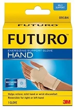 Futuro 3M Energizing Support Hand Glove Helps Relieve Mild Hand Discomfort L-XL