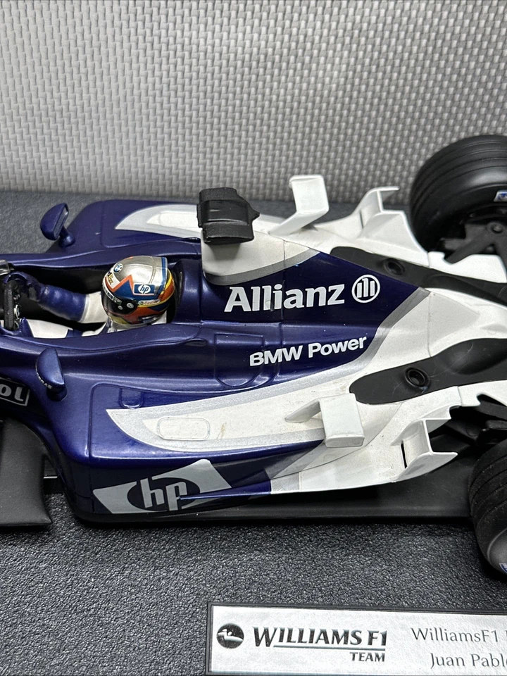 Hot Wheels 1/18 Williams F1 Team BWM FW25 Juan Pablo Diecast - Image 4 of 4