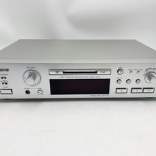 TEAC MD-5MKII MiniDisc Deck Recorder Silver Tested AC100V