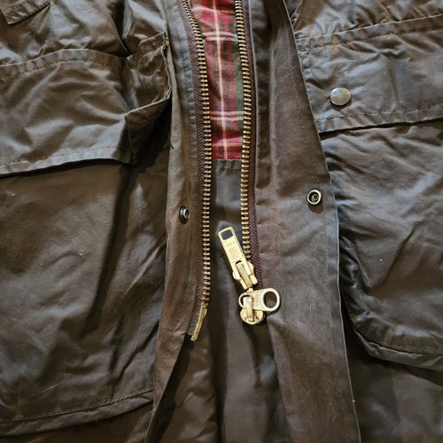 Chaqueta Hoggs of Fife Genuina Caza Escocesa Engrasada 100% Algodón Marrón Talla M De Colección - Imagen 2 de 11