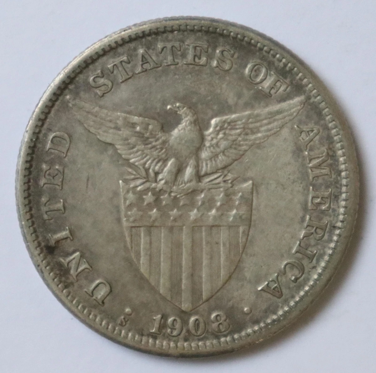Silver 1908 Year U.S. Philippine Coins (1898-1946) for sale | eBay