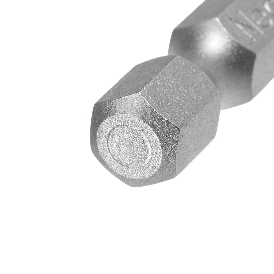 10pcs 150mm Long 1/4" Hex Shank H5 Hex Screwdriver Bit S2 High Alloy Steel - Imagem 4 de 4
