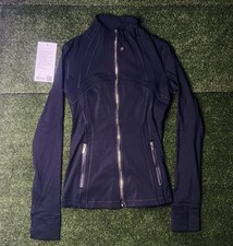 Lululemon Define Jacket Black and Gold Zipper