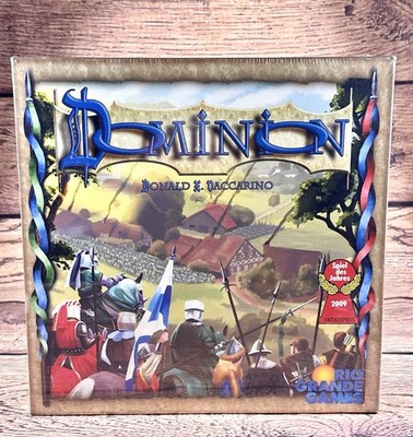 DOMINION Board Game Rio Grande Games 2009 New And Sealed.