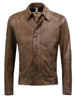 Matchless London Captain America Age Of Ultron Leather Jacket Size Large Marvel
