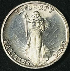 1 Troy Ounce .999 Fine Silver Rarities Mint Vintage Liberty Round.