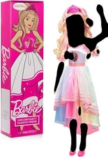 NIB Barbie 28-Inch Best Fashion Friend Unicorn Party Doll Blonde