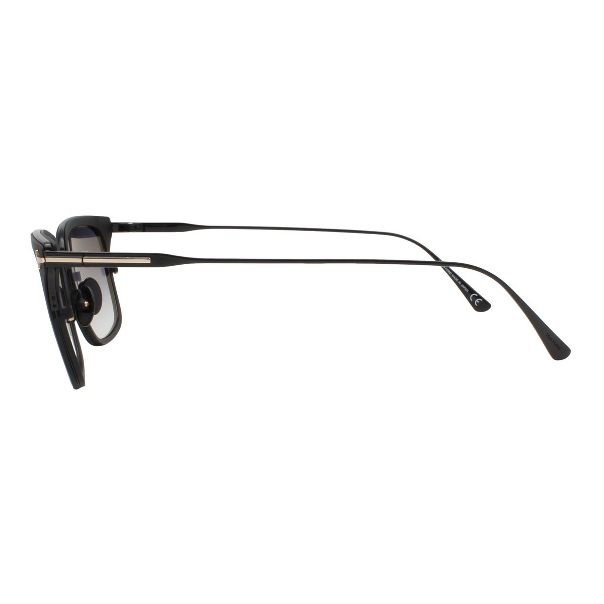 Tom Ford Hayden TF 831 02B Matte Black Gradient Men display picture 2