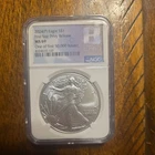 2024 P silver eagle NGC MS 69 first star privy one of first 50,000