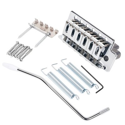 6-String Tremolo Bridge System 52.5mm (2 1/16'') String Space with Modern Sadd...