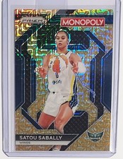 Satou Sabally 2024 Panini Prizm WNBA Monopoly Gold Millionaire Prizm /500 #WNBA8