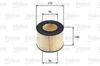 Luftfilter Valeo 585683 Filtereinsatz FüR Saab YS3E Biopower Turbo Tid V6T