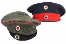 WW1 German Field Caps x 2 M1907/M1910 Imperial Army c. 1910-19 Original & Rare!