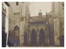 Czech Republic, Prague, Church of the Knights of Malta, Vintage Print, 1953 Photo pri