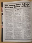 1982 New Jersey Devils 1st Season Program vs. Canadiens - NHL Hockey - 10/14/82 — photo 7