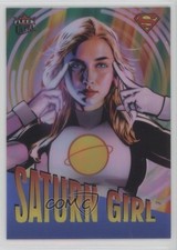 2025 Fleer Ultra Superman '95 Retro Blue Saturn Girl #R-31 d8k