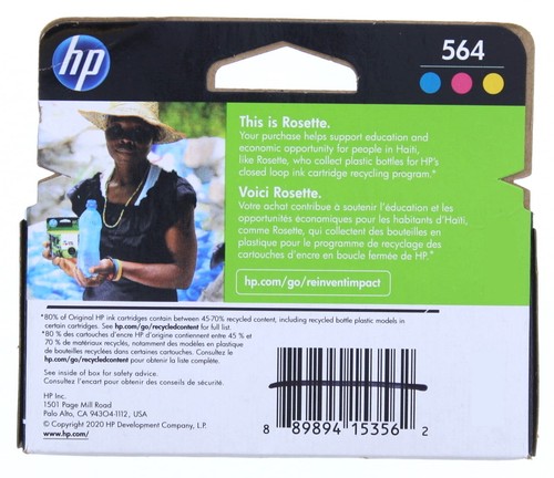HP 564 Tri-Color Ink Cartridge (Expired) - Picture 2 of 5
