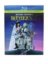 Beetlejuice 20th Anniversary Edition Blu-ray  CD Rare Lenticular Slipcover OOP