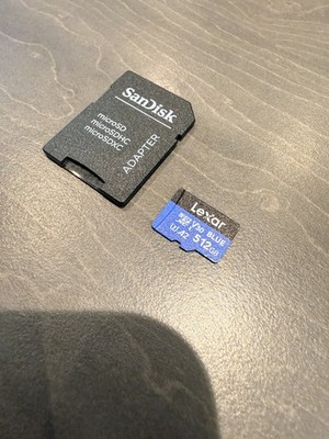 Lexar BLUE 512GB microSDXC UHS-I C10 U3 V30 A2 160MB/s - Micro SD
