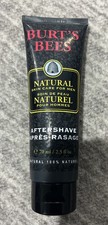 Burt's Bees Natural Skin Care for Men AFTERSHAVE, Tube Bottle 2.5oz, New Sealed