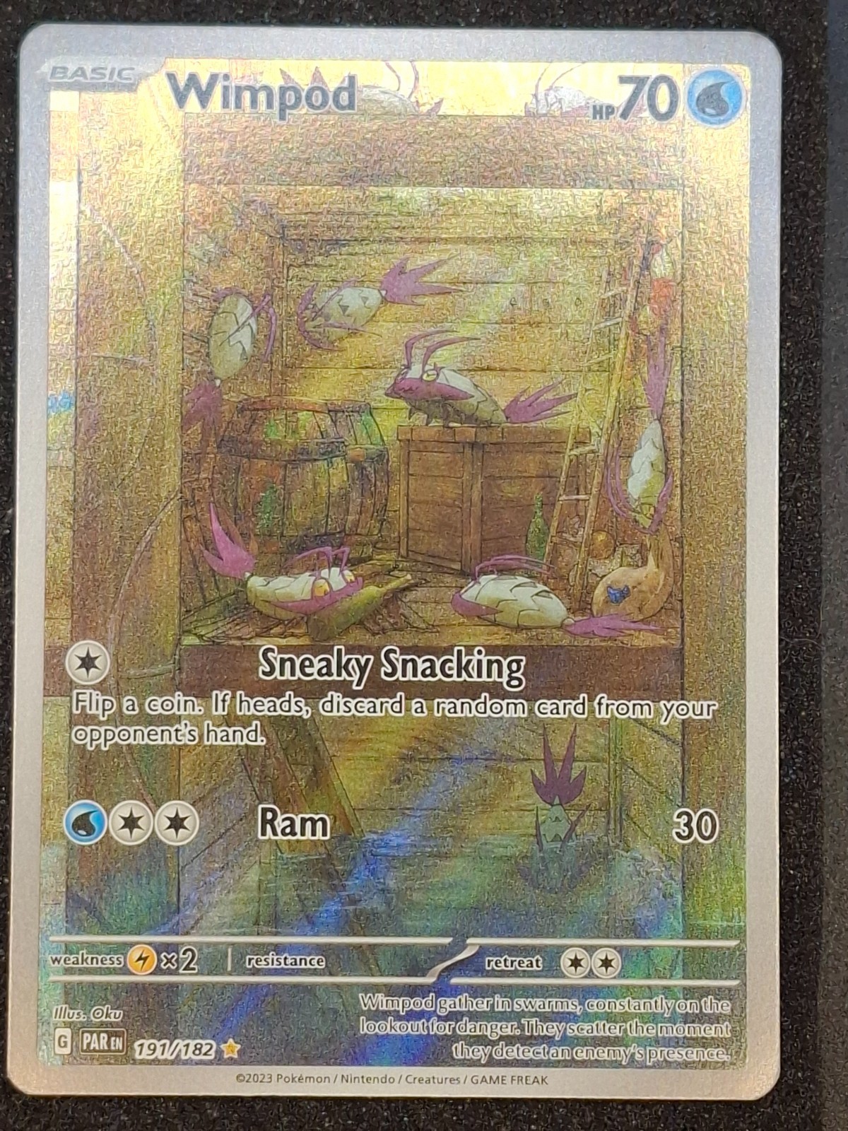 Wimpod 2023 Scarlet & Violet: Paradox Rift #191/182 Illustration