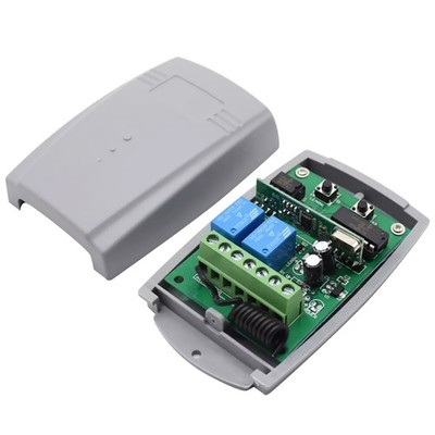 DC9-36V Universal 433Mhz 2-Kanal-Fernbedienung Schalter-Empfänger Motor