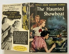 Product Image: NANCY DREW~#35-THE HAUNTED SHOWBOAT by CAROLYN KEENE~FIRST EDITION~1958A-1~HC/DJ