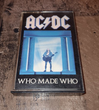 AC/DC - Who Made Who Cassette 1986 Atlantic – 7 81650-4-E Tested Read