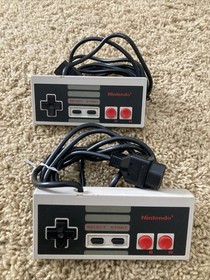 Nintendo NES System Cords + Controllers + Zapper & Game Lot Tested!