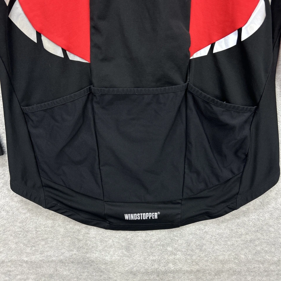 Chaqueta Gore Bike Wear para mujer XXL negra roja cortavientos carcasa blanda ciclismo montar Foto 4 de 4