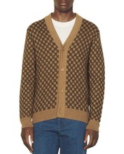 NWT $370 Sandro Paris Check Wool & Cashmere-B...