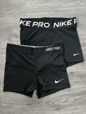 Nike Pro Dri-FIT Shorts Black Compression Ath...