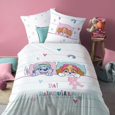 Pat Patrouille Douce Nuit Parure de Lit Enfant | 100% Coton | Oeko-TEX
