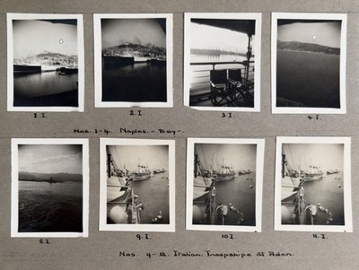 Italy & Yemen, Troopships at Aden, Bay of Napoli, Plate 8 Original Prints