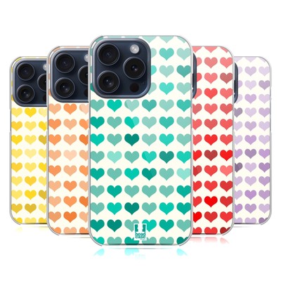 HEAD CASE DESIGNS FANCY HEARTS BACK CASE & WALLPAPER FOR APPLE iPHONE PHONES