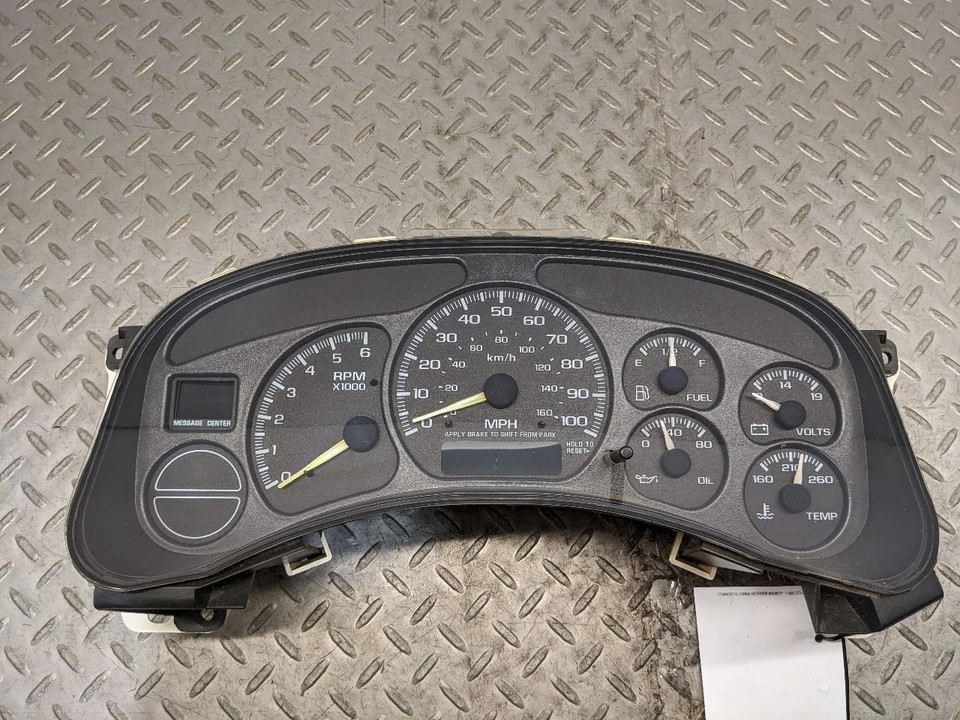 Speedometer Cluster MPH US Market ID Cdkj Fits 00-02 SIERRA 1500 PICKUP 1152529 - Image 3 of 4
