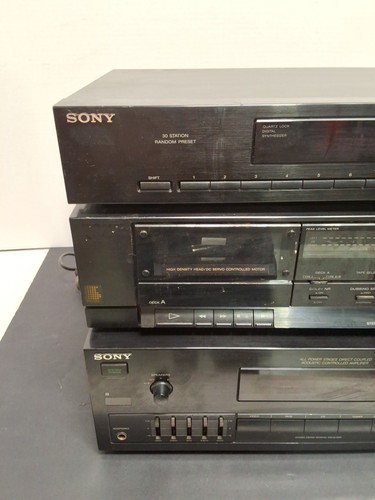 Sony TA-AX311 5-Band Stereo Amplifier Equalizer / ST-JX311 Tuner / TC-W311 Tape - Picture 4 of 11