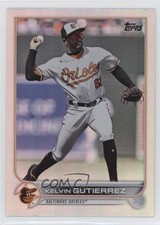 2022 Topps Update Rainbow Foil Kelvin Gutierrez #US319 0rv8